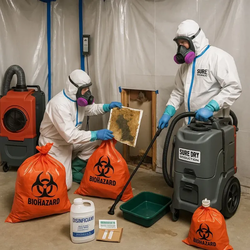 Contaminated Water Handling Protocols process in Ozark County, MO